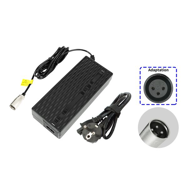 Caricabatterie Powersmart Per Adattatore Di Rete, 42V 2.0A, (36V Pedelec, E-Bike Ecc.) Spina Xlr-image