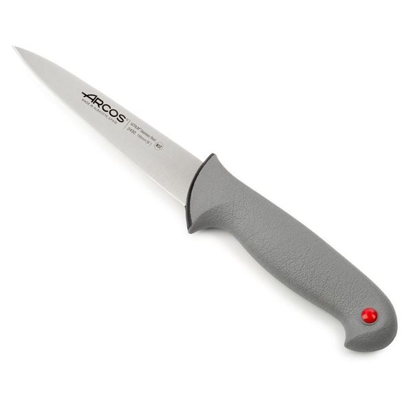 Coltello Da Macellaio Arcos Colore - Prof 243000 Acciaio Inox Nitrum E Mango Polipropilene Ergonomico E Lama Da 15 Cm, Vetrina-image