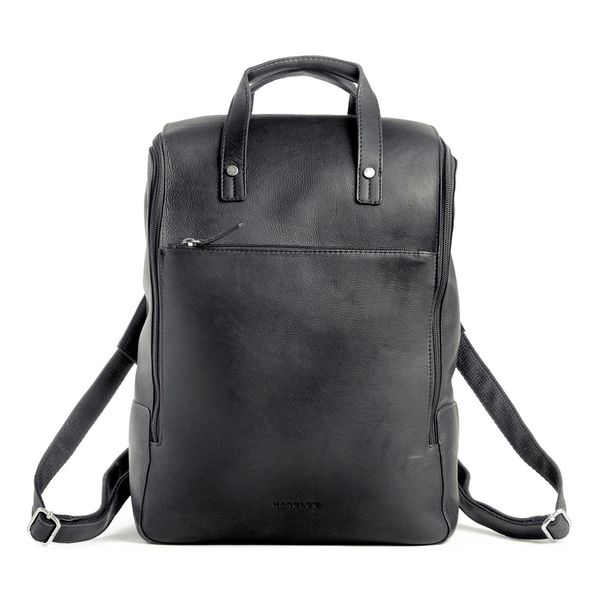 Harold's Pelle Zaino Zaino Per Il Tempo Libero Con Scomparto Per Laptop Campo U-City-Backpack Black Nero-image