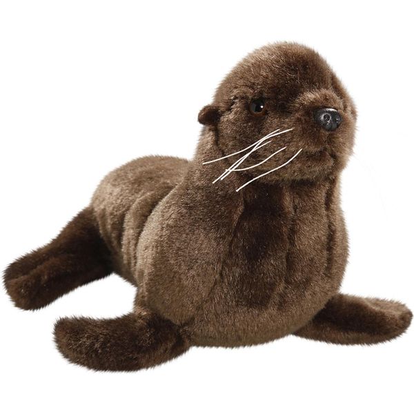 Carl Dick Leone Marino Marrone Lungo Circa 24 Cm, Alto Circa 18 Cm 2926 Peluche, Peluche, Animale Di Peluche-image