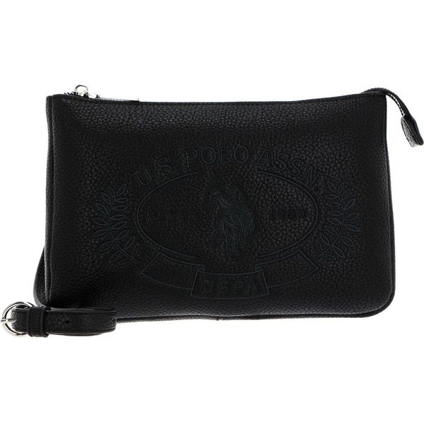 U.S. Polo Assn. Borsa A Tracolla Hailey Flat Crossbody Bag Black Nero-image