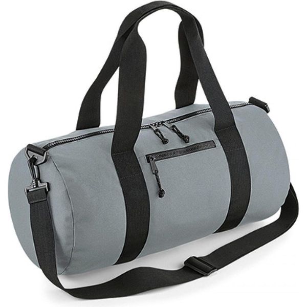 Bagbase BG284 | Borsa A Botte Riciclata, 50 X 25 X 25 Cm - Colore: Grigio Puro - Dimensioni: 50 X 25 X 25 Cm-image