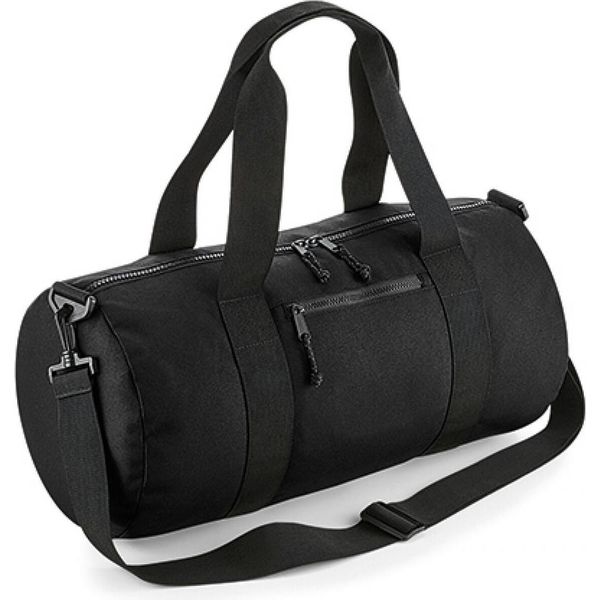 Bagbase BG284 | Borsa A Botte Riciclata, 50 X 25 X 25 Cm - Colore: Nero - Dimensioni: 50 X 25 X 25 Cm-image