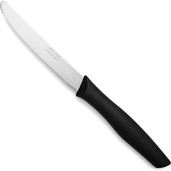 Coltello Da Tavola, Seghettato, Serie Nova, Arcos, Nero, (L) 220 Mm-image