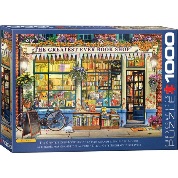 Puzzle Da 1000 Pezzi - Puzzle - La Più Grande Libreria Del Mondo + Accessori Per Puzzle-image
