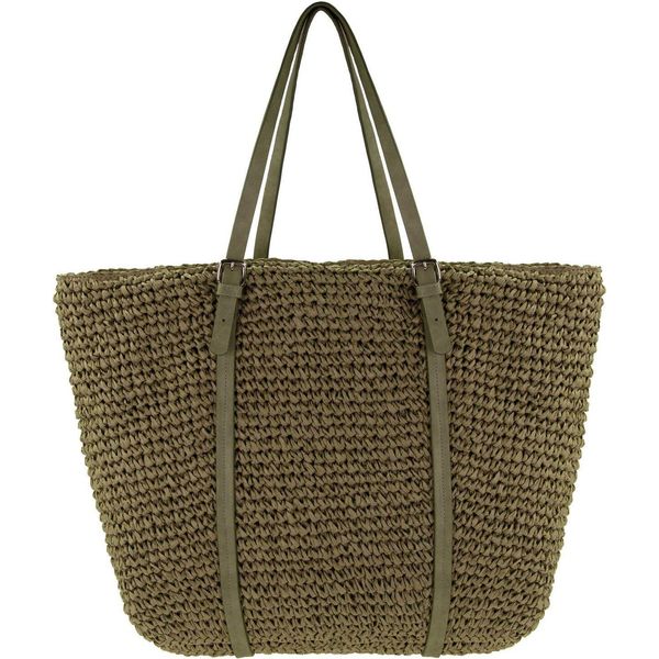 Cinque Borsa A Tracolla Borsa Shopper Veronica Shopper Khaki Verde-image