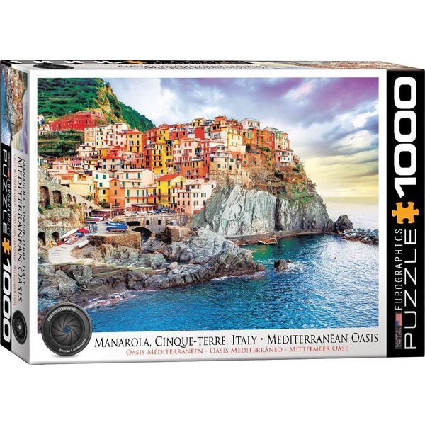 1000 Teile Puzzle - Puzzle - Manarola Cinque Terre Italien + Puzzle ZubehöR-image