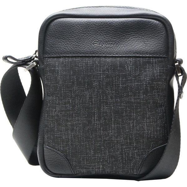 Esquire Borsa A Tracolla Recycled Life Crossbody Bag Anthracite Antracite-image