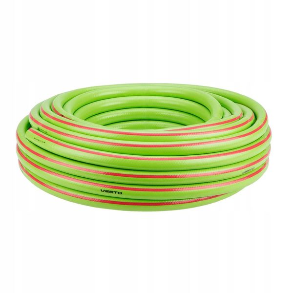Verto Tubo Da Giardino Professionale Da 3/4 Di Pollice, Lunghezza 20 M, 3 Strati - Tubo Flessibile E Resistente Ai Raggi Uv-image
