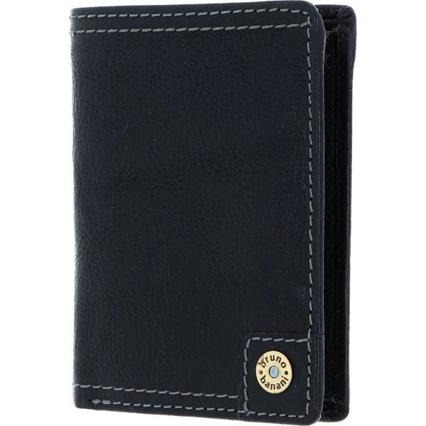 Bruno Banani Pelle Portafoglio Wallet With Flap Black Nero-image