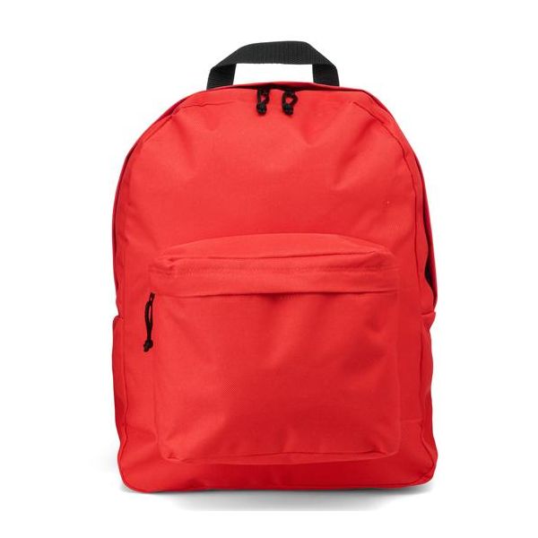 Zaino Basic | 33 X 41 X 19 Cm - Colore: Rosso - Dimensioni: 33 X 41 X 19 Cm-image