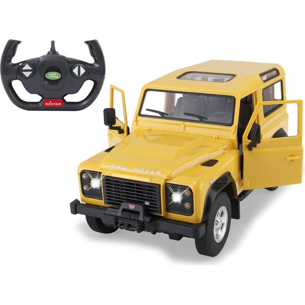 Land Rover Defender 1:14 Giallo 2,4Ghz Porta Manuale-image