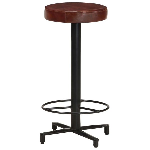 Syfax™ Sgabelli Da Bar 2 Pz 66 Cm In Vera Pelle-image