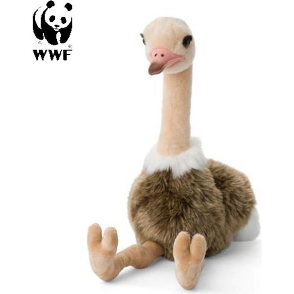 Wwf Peluche Struzzo (35 Cm) Realistico Peluche Peluche Peluche Figura-image