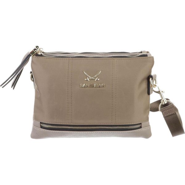 Sansibar Borsa A Tracolla Borsa A Tracolla Zip Bag Taupe Marrone-image