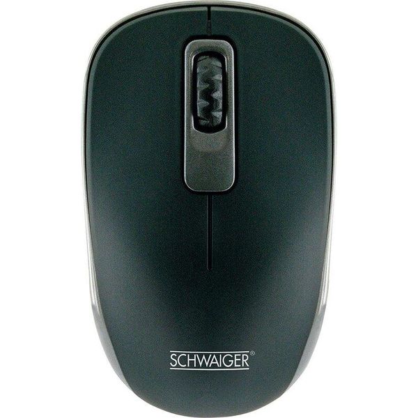 Schwaiger Mouse Wireless Bluetooth Mouse 1200Dpi 2.4Ghz Mouse Ottico Senza Fili Compatibile Con Notebook, Pc, Ufficio-image