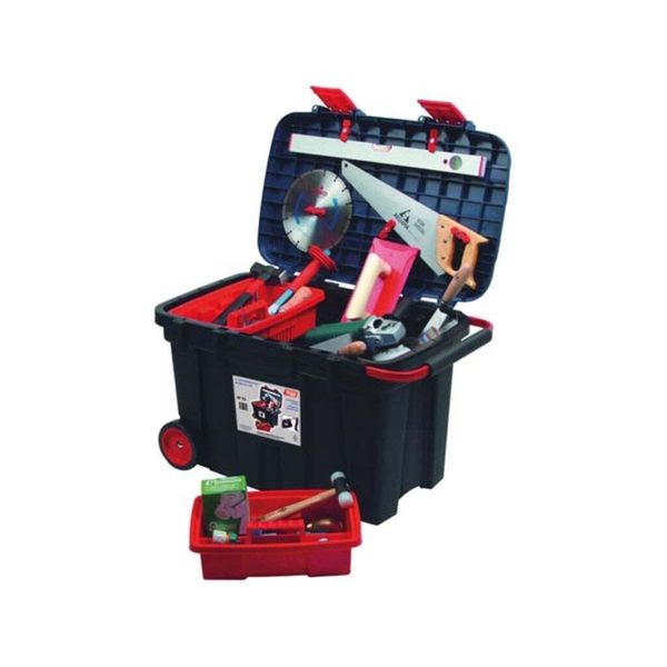 Tayg - Cassetta Degli Attrezzi - Su Ruote - 775 X 472 X 493 Mm - Con Vassoio - 180 L-image