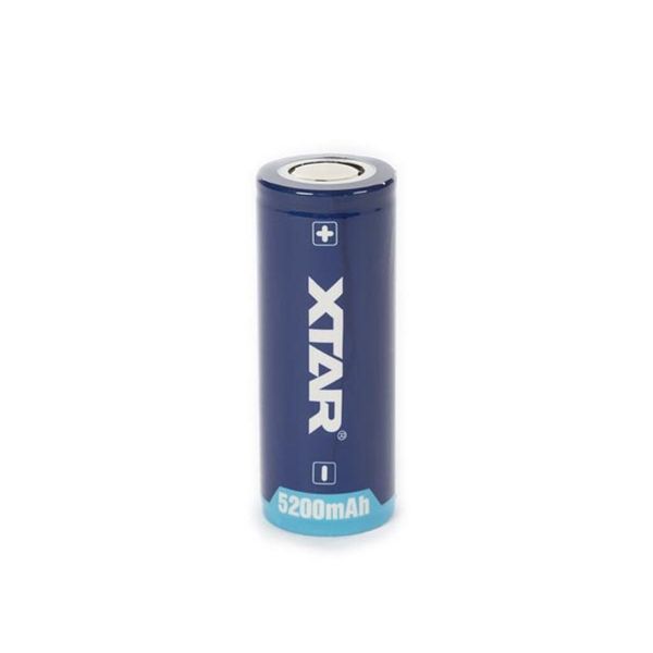 Xtar Ioni Di Litio 3,6 V - 5200 Mah - 26650 - Batteria Rotonda Ricaricabile-image