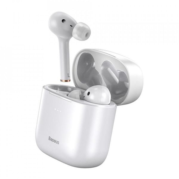 Baseus Tws Encok W06 IP65 Impermeabile Cuffie Senza Fili Auricolari Senza Fili Bluetooth 5.0 In Bianco-image