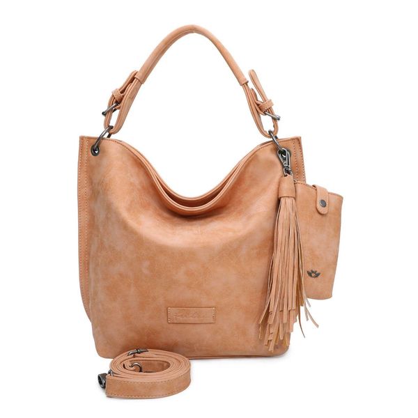 Fritzi Aus PreußEn Borsa Shopper Borsa A Tracolla Vintage Fritzi01 Hobo Peach Party Arancione-image