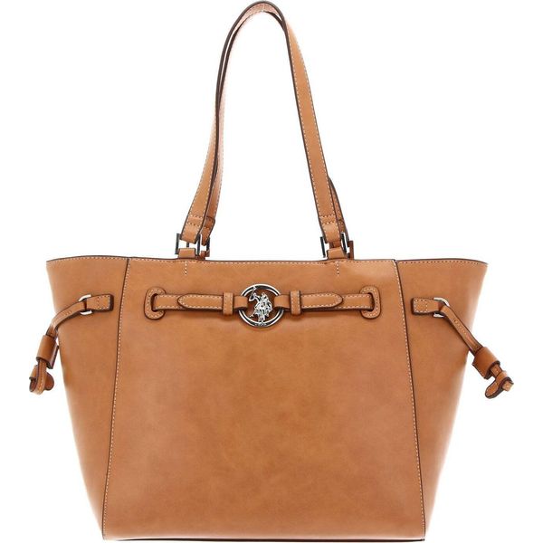 U.S. Polo Assn. Borsa Shopper New Delaware Shopping Bag Tan Marrone-image