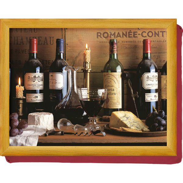 Creative Tops Cuscino A Sacco Per Vino Vintage Laptray-image