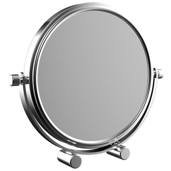 Emco Puree Miroir à Main, DiamèTre 126 Mm, Grossissement 5X, Chrome, 109400132, 109400132-image