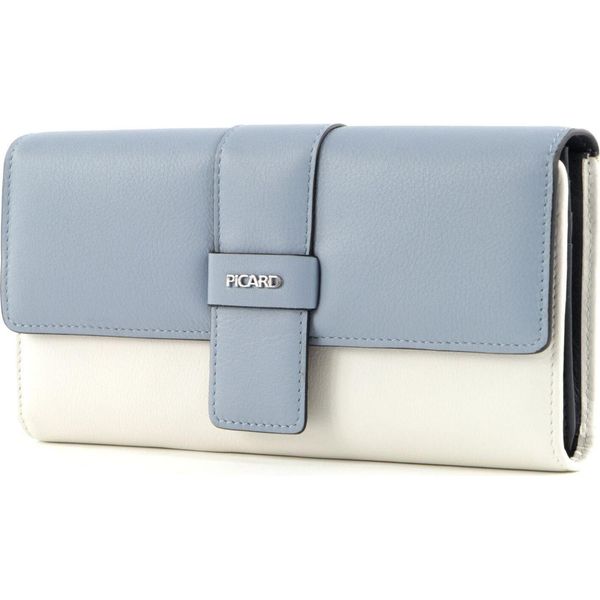 Picard Pelle Portafoglio Como 1 Wallet With Flap Ice-Kombi Blu Multicolore-image