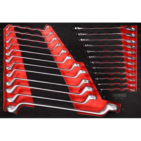 Ks Tools Set Di Chiavi Con Inserto In Schiuma 24 Pezzi - 811.1024-image