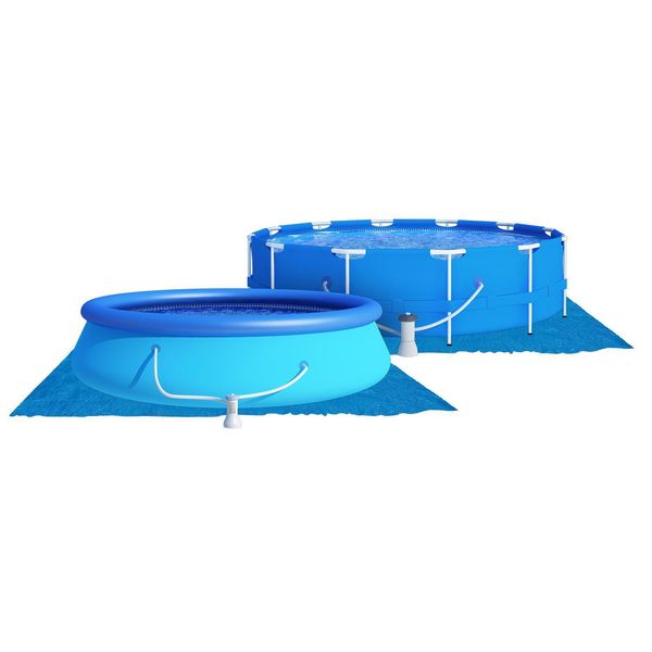 Dmuchane Tappeto Multiuso Per Piscina Da Giardino 396 X 396 Cm DM-113-image