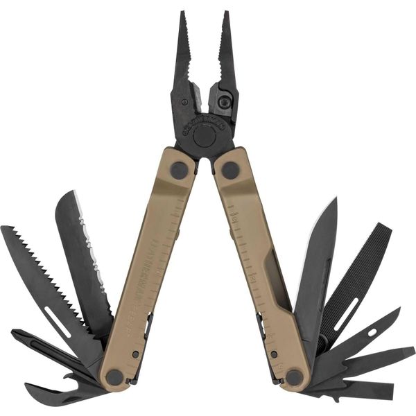 Leatherman Multitool Rebar Coyote Con Custodia In Nylon (X17)-image