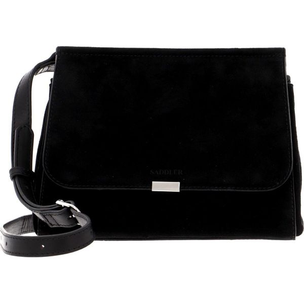 Saddler Pelle Borsa A Tracolla Uppsala Crossbody Bag Black Nero-image