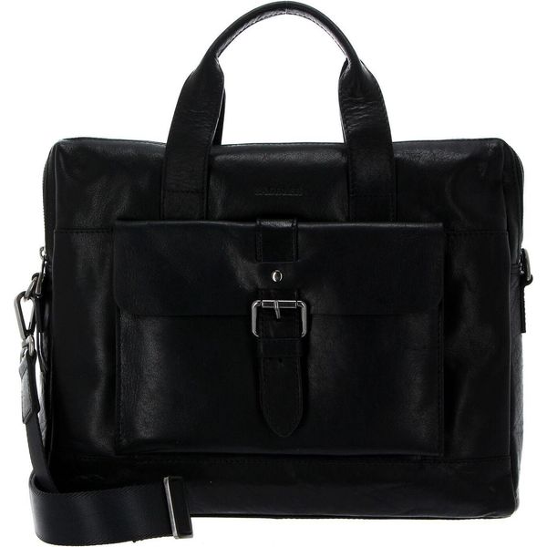 Saddler Borsa Da Ufficio Borsa A Tracolla Con Scomparto Per Laptop Adam Computer Bag Black Nero-image
