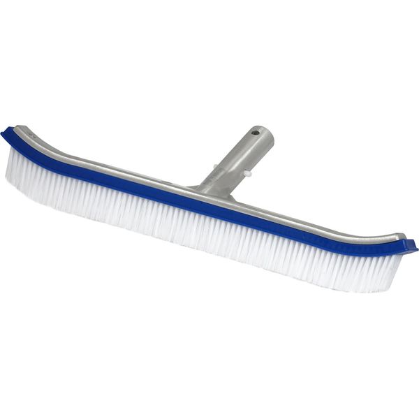 Spazzola Per Piscina Zelsius Con Angoli Arrotondati, Pulitore Del Pavimento Della Piscina Per Asta Telescopica-image