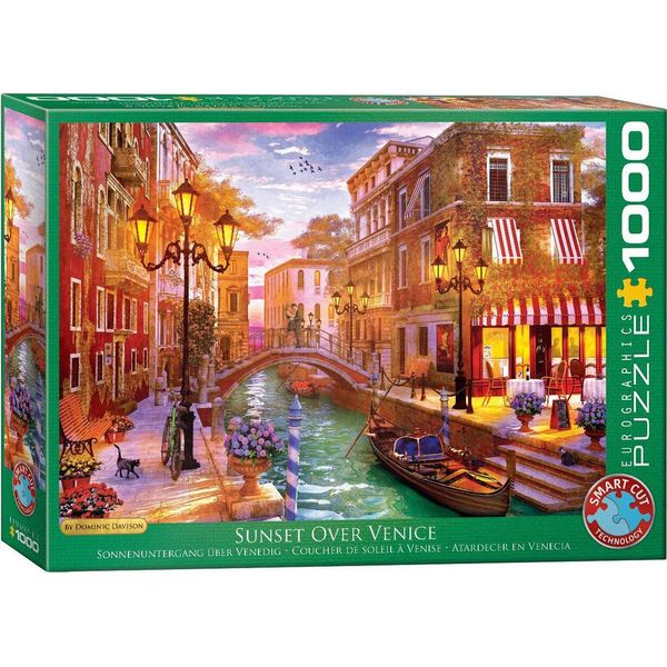 Puzzle Da 1000 Pezzi - Puzzle - Tramonto Su Venezia Di Dominic Davison + Set Di 3 Accessori Per Puzzle Deluxe-image