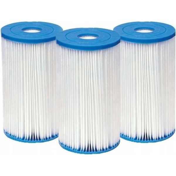 Filtro Per Piscina Intex 3 Pezzi - Pompa Intex Tipo A - Filtro Di Ricambio-image