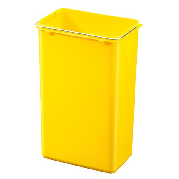 Cestino Interno Hailo 1109789 Giallo 9 Litri 338 X 150 X 232 Mm Con Maniglia-image