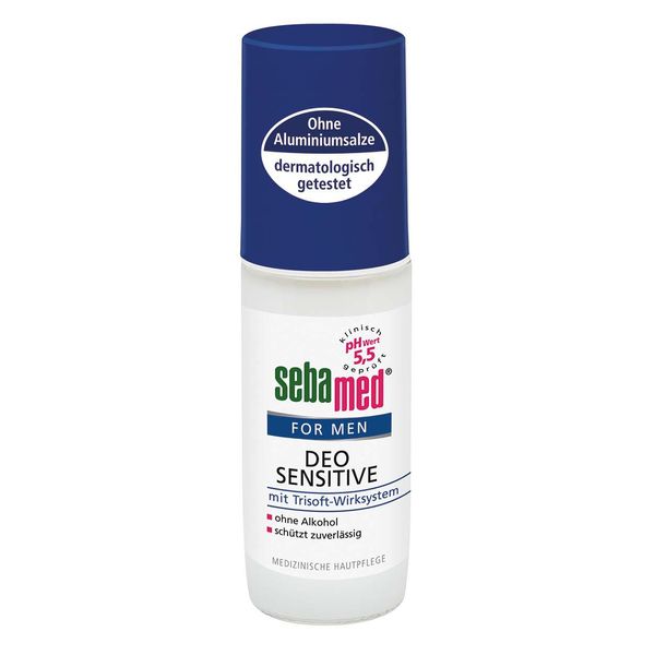 Sebamed Deo Roll On Uomo Sensibile Senza Alcool Delicato Sulla Pelle 50Ml-image