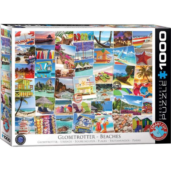 Puzzle Da 1000 Pezzi - Puzzle - Spiagge Da Sogno Del Mondo + Accessori Per Puzzle-image