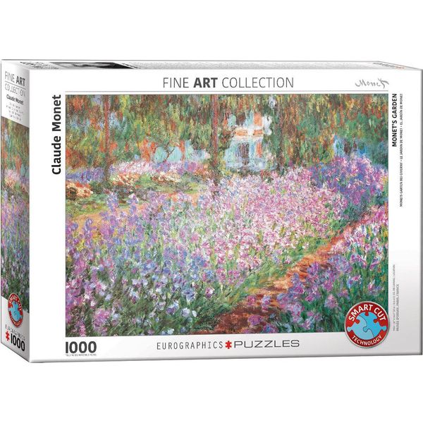 Puzzle Da 1000 Pezzi - Puzzle - Claude Monet - Giardino Di Giverny + Set Di 3 Accessori Per Puzzle Deluxe-image
