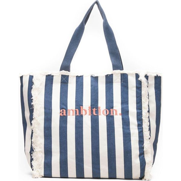 S.Oliver Borsa A Tracolla Borsa Shopper Shopper Dark Blue Stripes-image