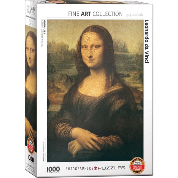 Puzzle Da 1000 Pezzi - Puzzle - Leonardo Da Vinci - Monna Lisa + Accessori Per Puzzle-image