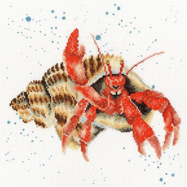 Set Per Punto Croce Bothy Threads "Waving Only"", 26X26 Cm, XHD63, Schema Contato"-image