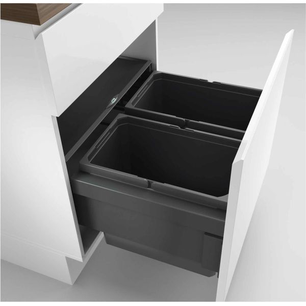 Naber Cox® Base 360 S/600-2, Cestino Estraibile Anteriore Antracite-image