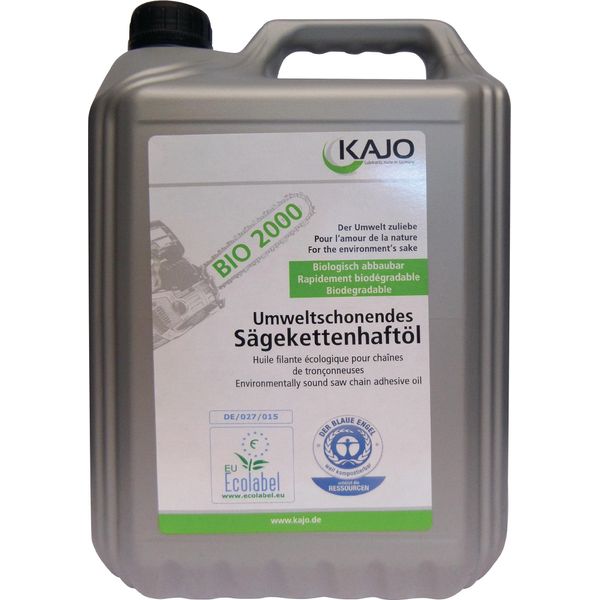 Olio Adesivo Per Catene Di Seghe2000 76 Mm²/S (A 40Gradc) Tanica Da 5L Kajo-image