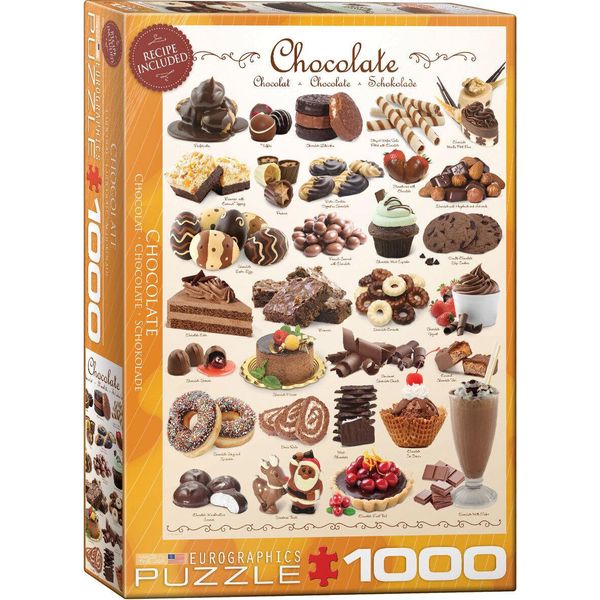 Puzzle Da 1000 Pezzi - Puzzle - Seducenti Variazioni Di Cioccolato + Set Di 3 Accessori Per Puzzle-image