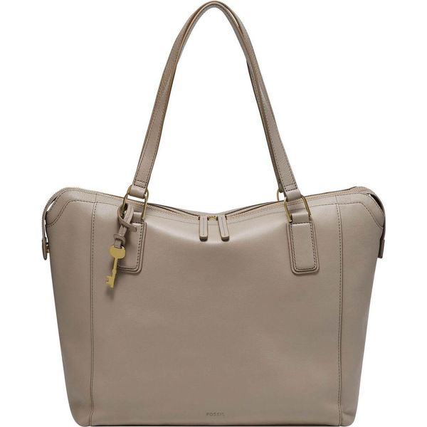 Fossil Borsa A Tracolla Borsa Shopper Jacqueline Tote Graystone Beige-image