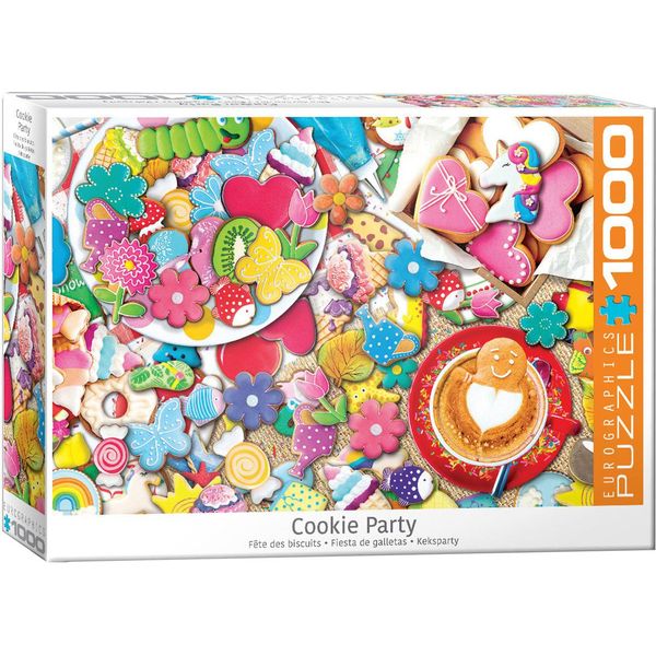 Puzzle Da 1000 Pezzi - Puzzle - Deliziosi Biscotti In Colori Vivaci + Cornice In Alluminio Per Puzzle Da 1000 Pezzi-image