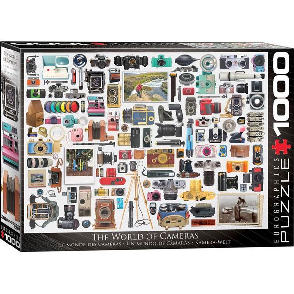 Puzzle Da 1000 Pezzi - Puzzle - Il Mondo Delle Macchine Fotografiche + Accessori Per Puzzle-image