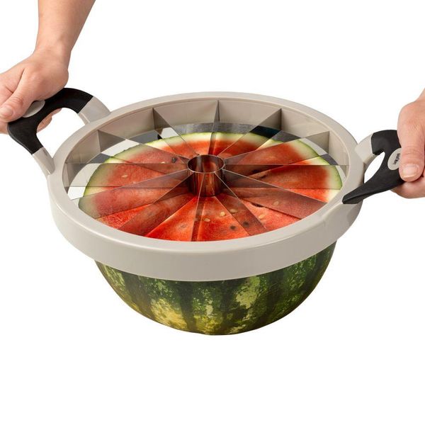 Nava Affetta Melone / Divisore Per Melone Misty Per Frutta Anguria Ananas Con Manici Antiscivolo-image